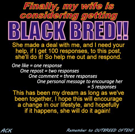 wife black breed|Breed.